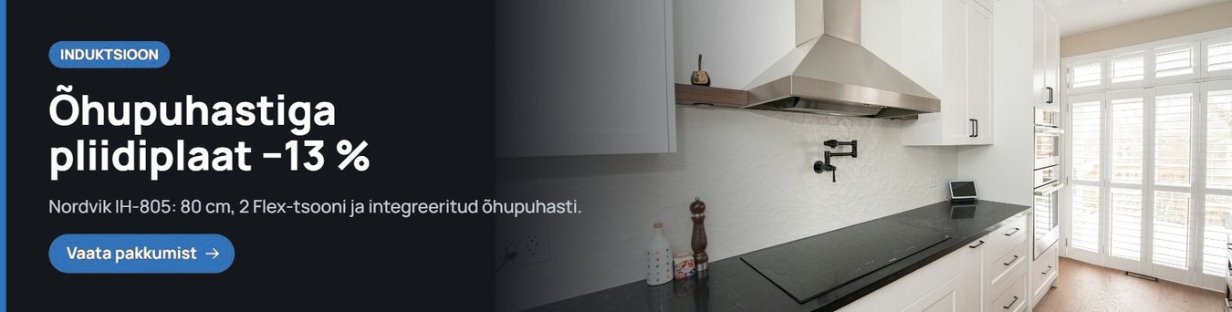 Õhupuhastiga pliidiplaat −13 %