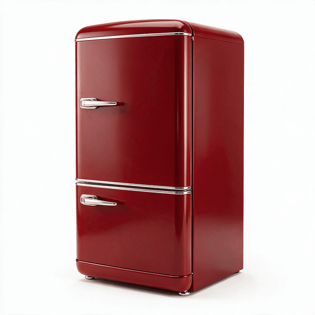 Vesta Home VR-220 retro stiliaus šaldytuvas